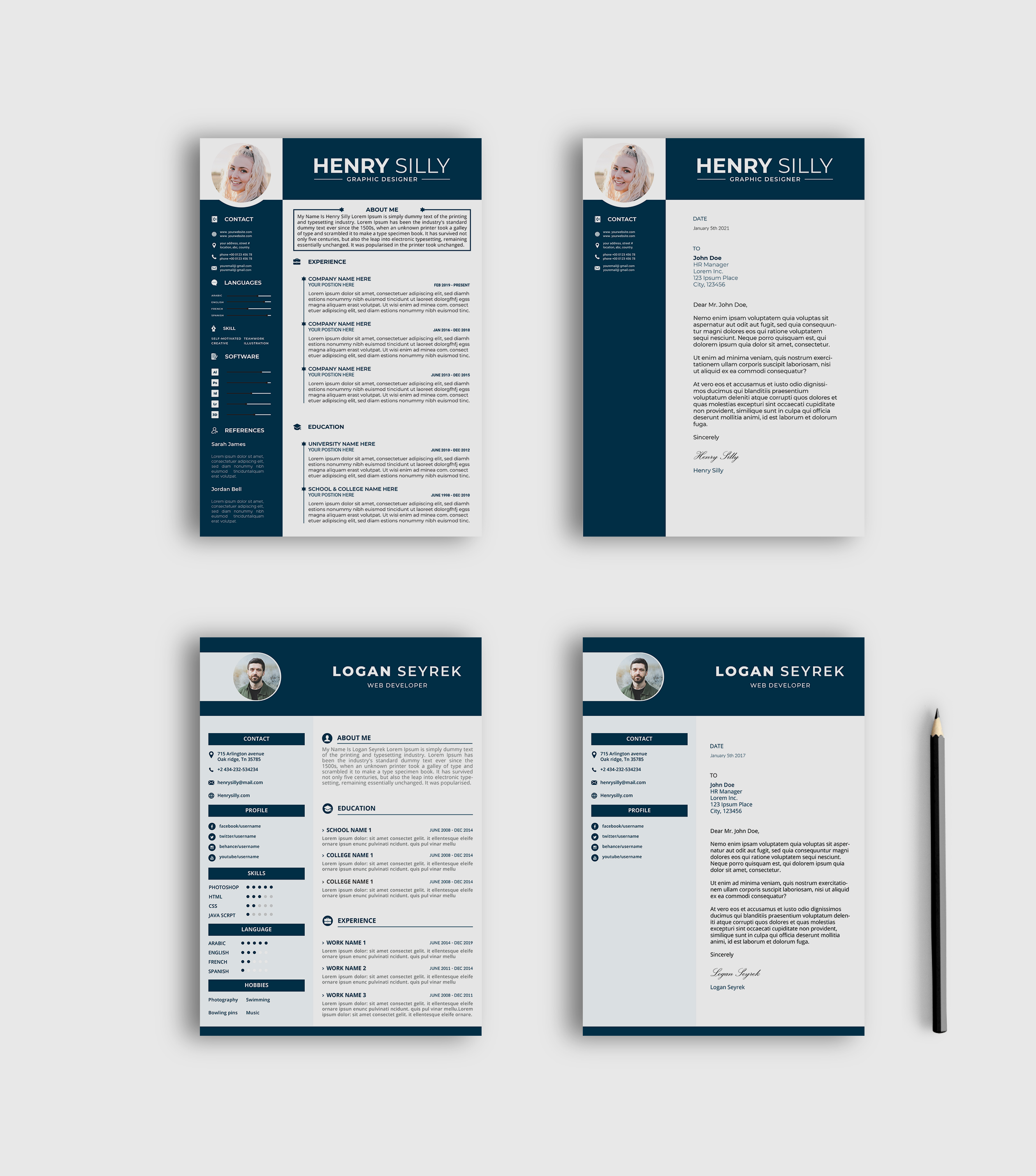 I will provide the best professional Resume, CV, Cover Letter Designs and LinkedIn