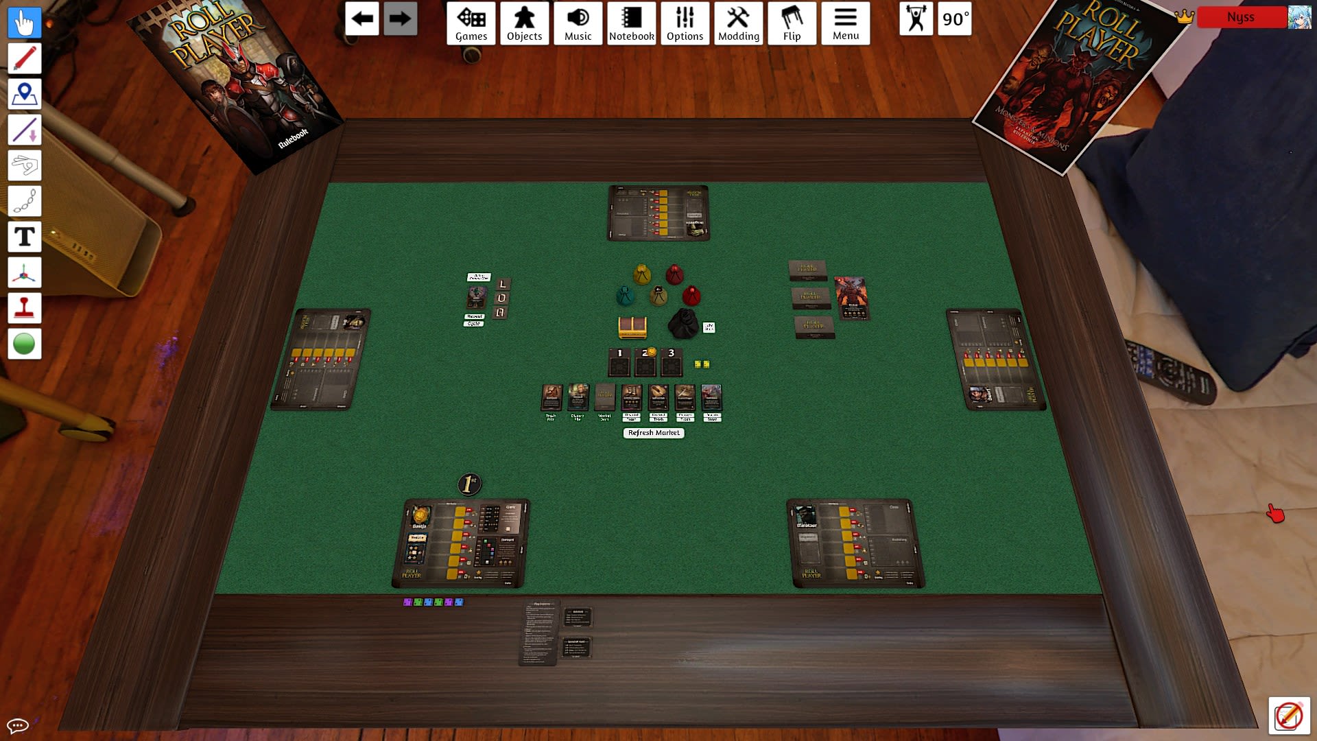 i will create unique board game design