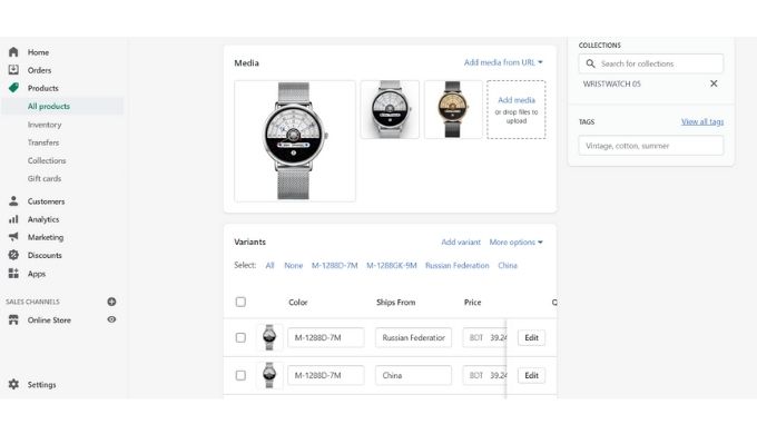 I will be your shopify virtual assistant for product listing and store manager. per 5 hour