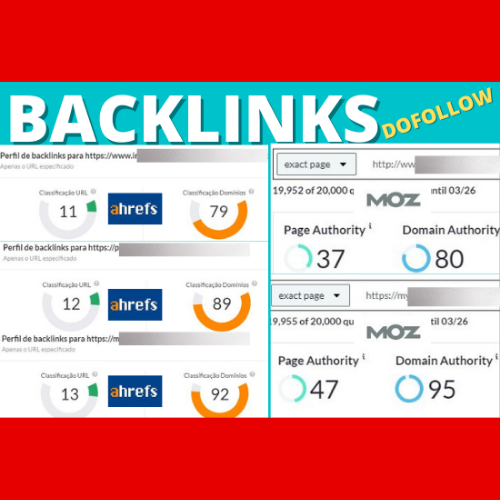 Backlinks Dofollow (manuais) Alto Da, Pa, Dr Ur +90
