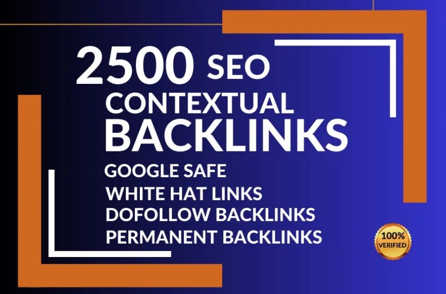 Strengthen Domain Authority With 2500 Quality High DA Backlinks