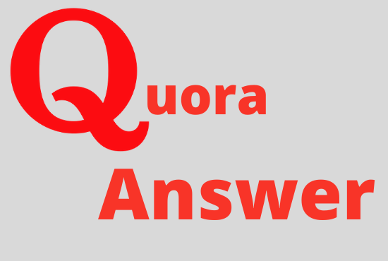 Promote Your Website 10 HQ Quora Answer With Your keyword & URL 