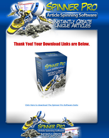 Spinner Pro Software Suite Standard Software with Ebook