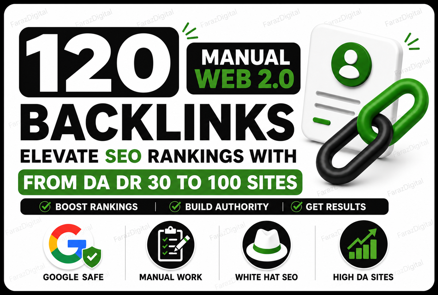 Elevate SEO Rankings with 120 Manual Web 2.0 Backlinks from DA DR 30 to 100 Sites