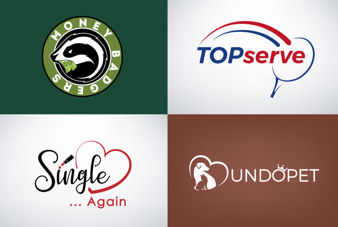 I will do modern minimalist and custom logo design