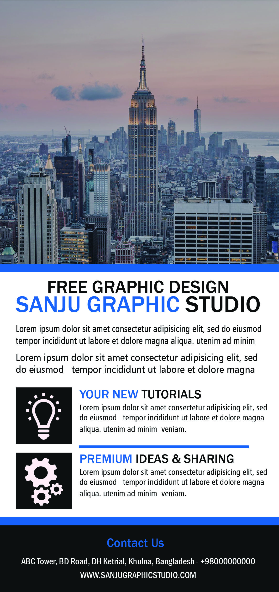 Flyer Design I will design a professional business flyer or poster