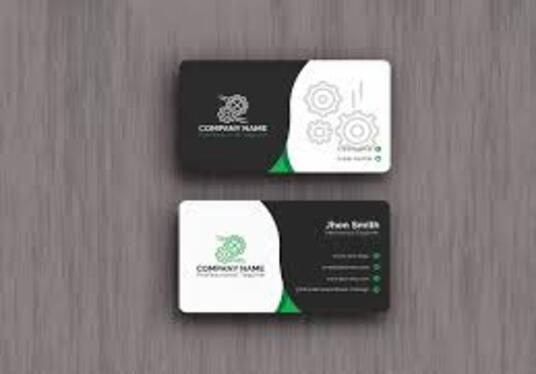design a unique business card and stationery