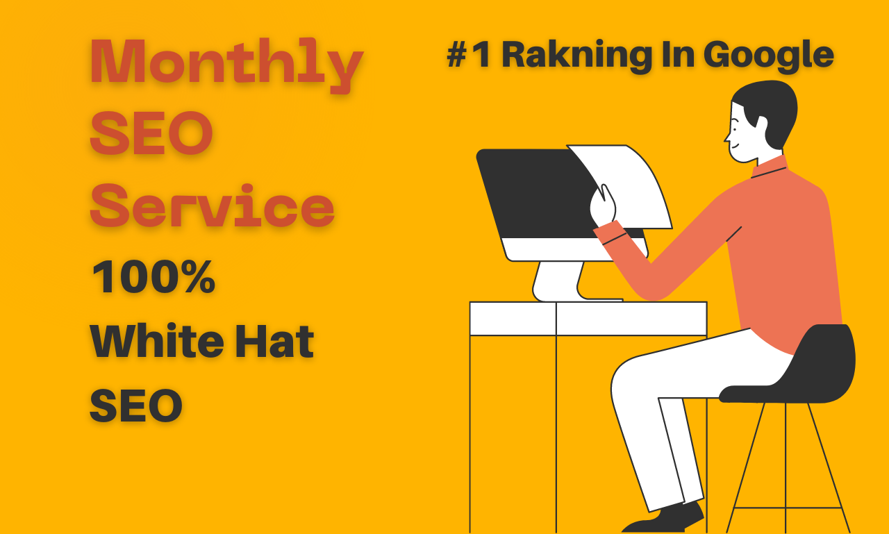 I will provide monthly SEO service for fast google ra...