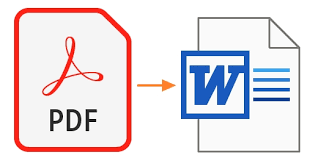 I will convert PDF documents to word
