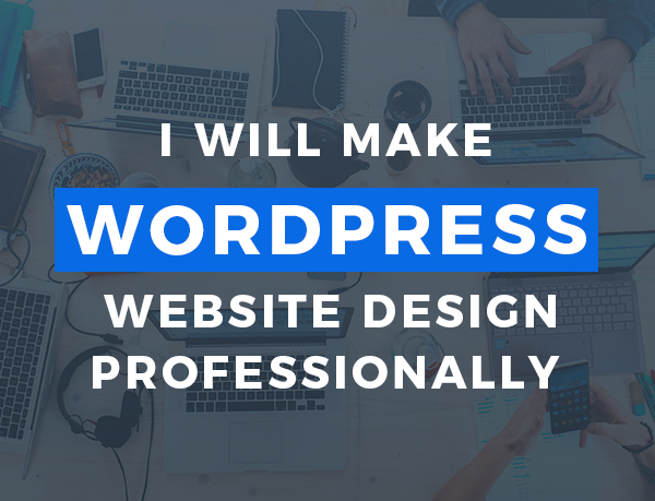 I will design wordpress website Professionally