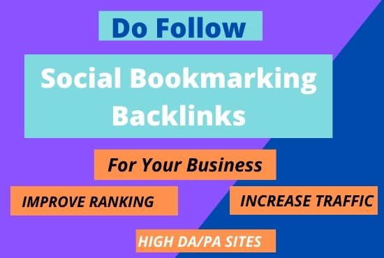 I will help to rank your website 100+ social bookmarking SEO backlinks 