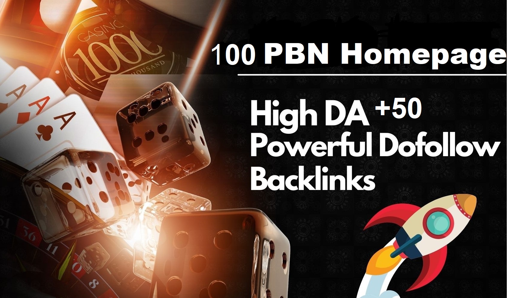  Thai, Korean, INDONESIAN Rank website 100 PBN Backlinks DA 50+ Casino Poker Judibola Gambling