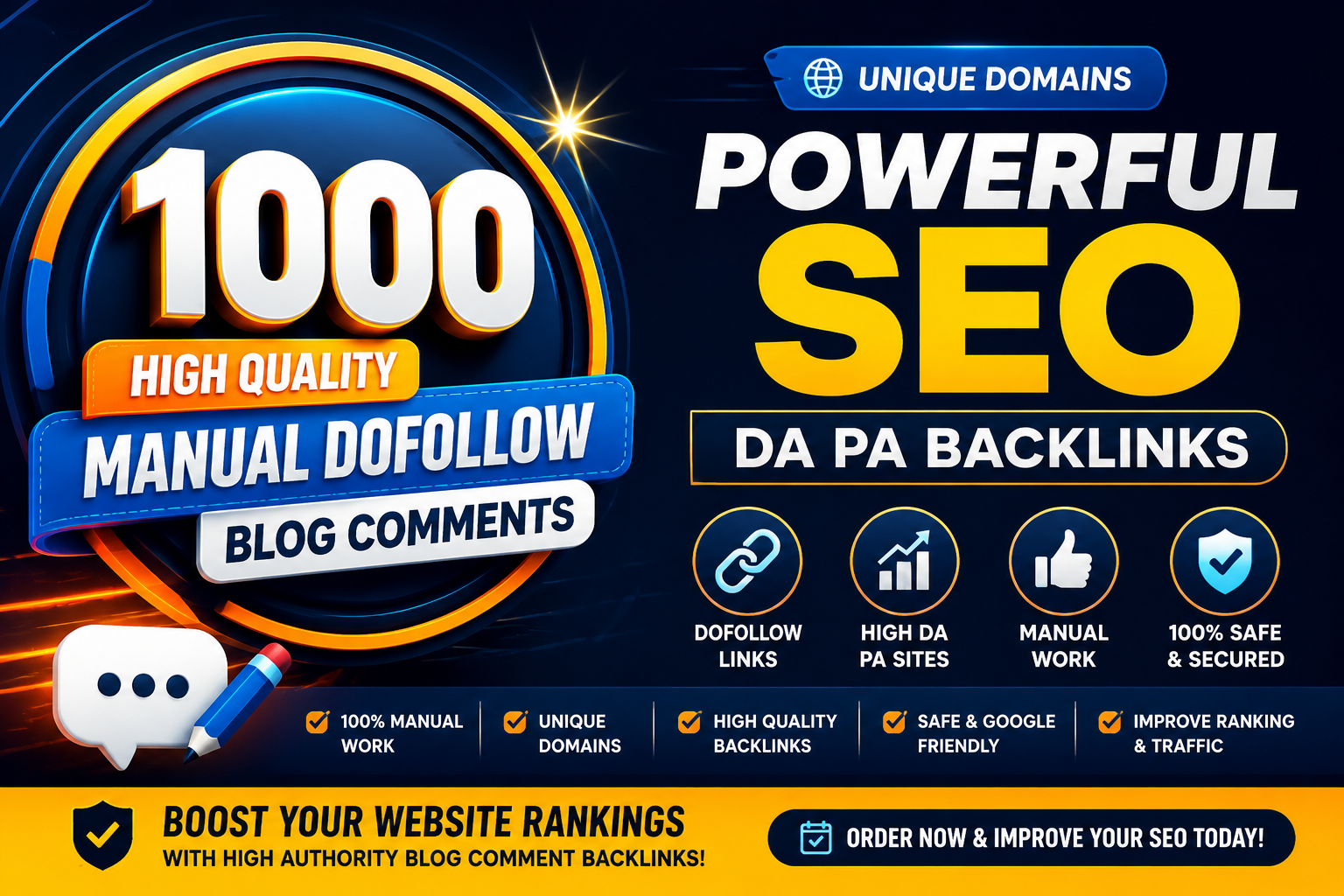 Make 1000 High Quality Manual Dofollow Blog Comments ...