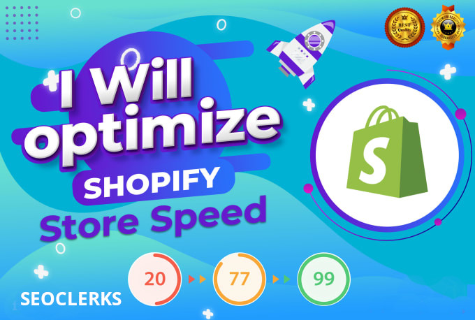 I will do shopify speed optimization and increase shopify store website score