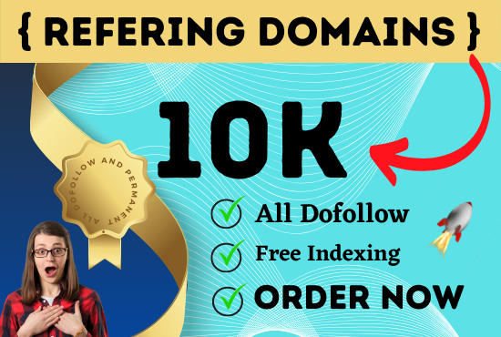 I will build referring domain 10k seo back links for ...