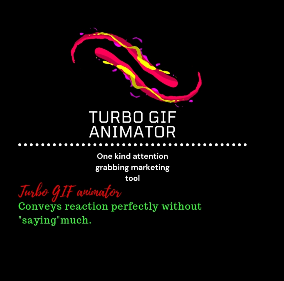 Turbo GIF animator(one kind attention grabbing marketing)