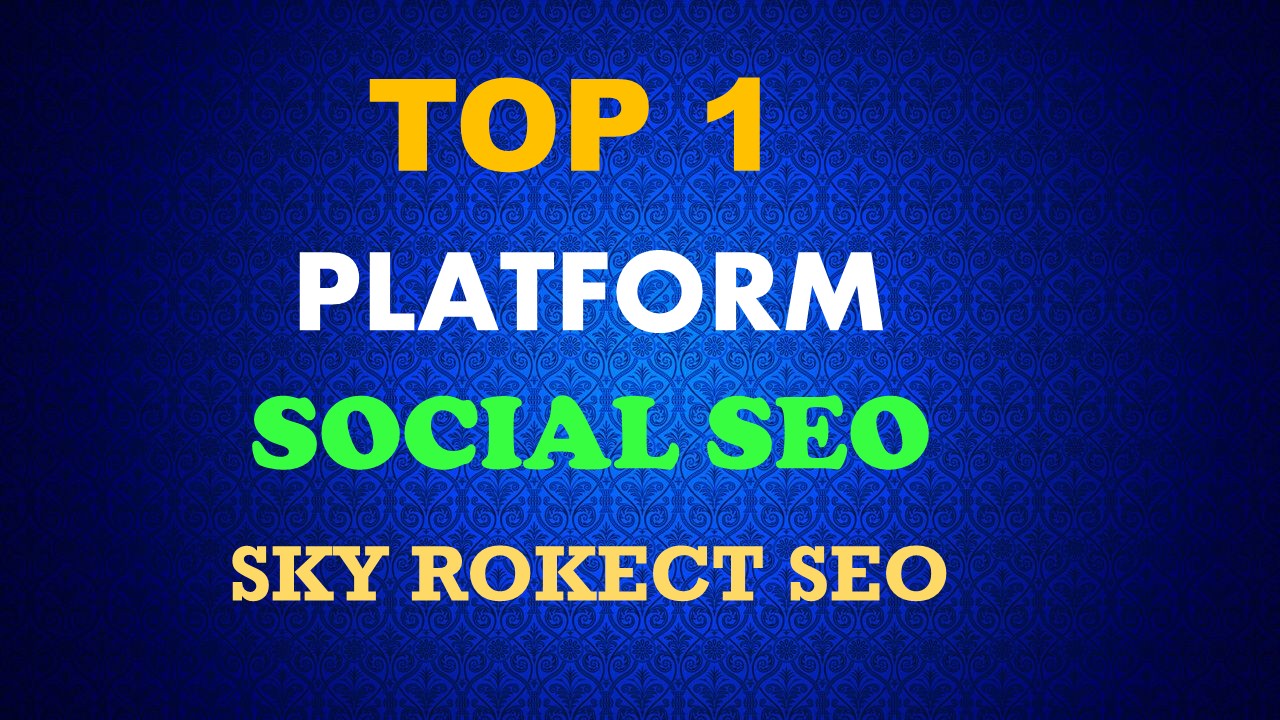 TOP 1 Platform 100,000 Social Signals Help To Increase Website SEO 