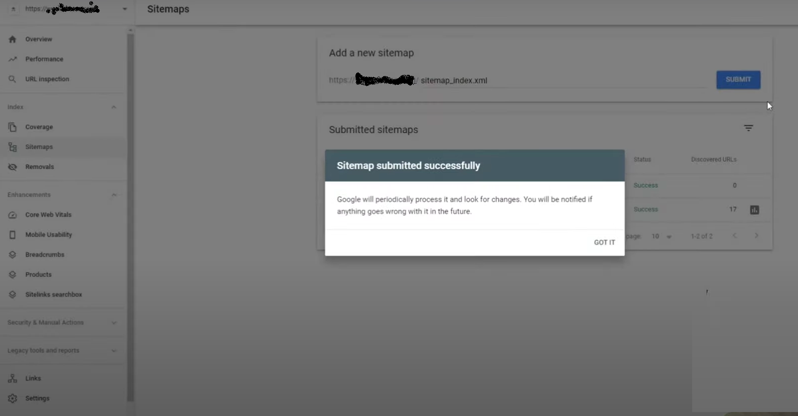 I will do google index and search console service for SEO to make you happy