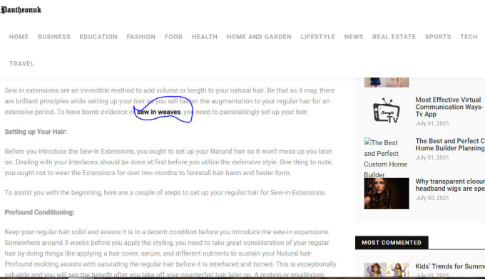 I will do SEO dofollow links guest post from high quality sites