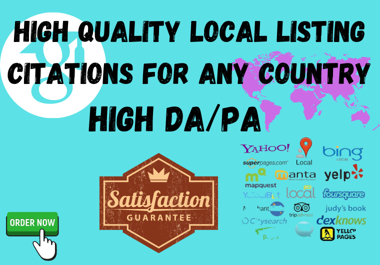 Top High Quality Local Listing Citations For Any Country