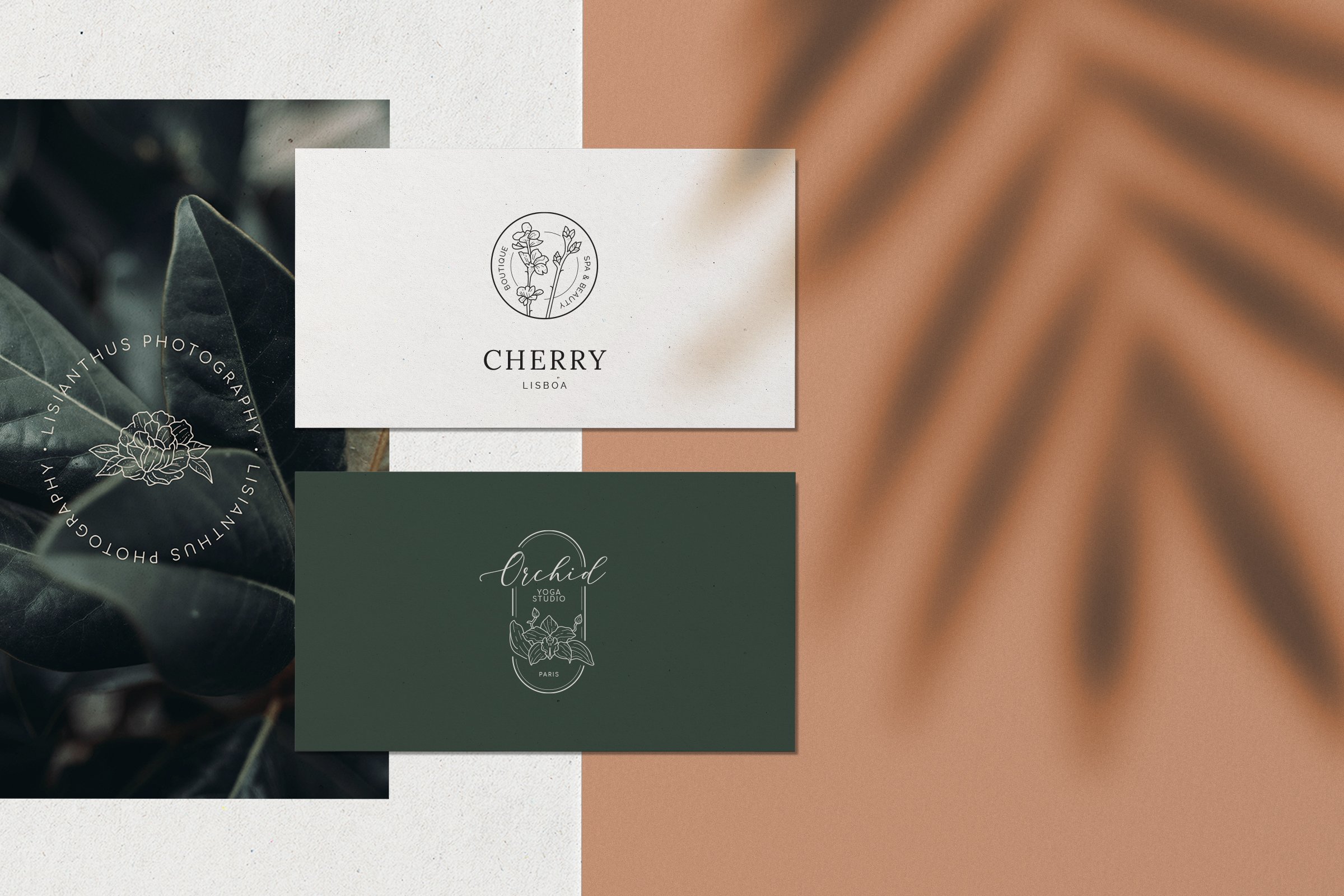 Floral Logo Kit design high quality