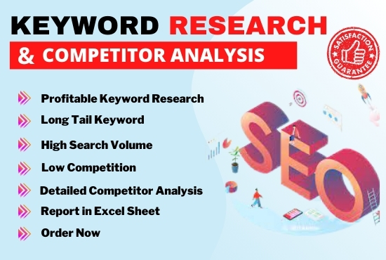 I will do amazing SEO Keyword Research for your Websi...