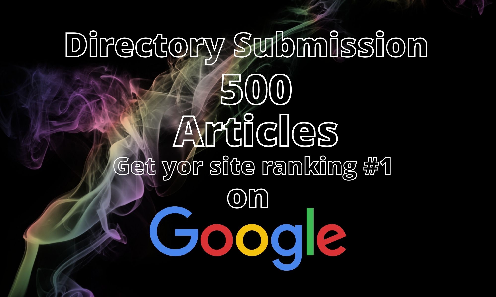  We will submit website to 500 directories 