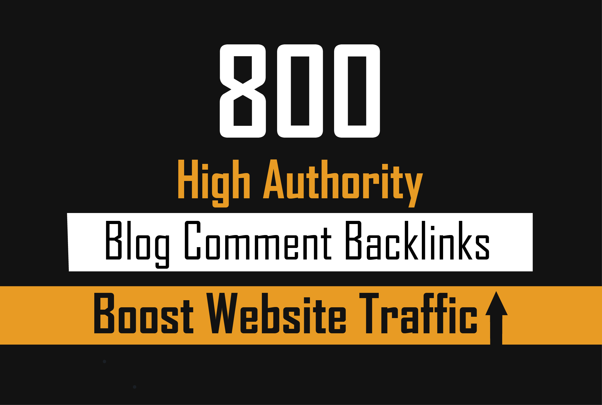 Super Backlinks of High Authority Blog Comments!