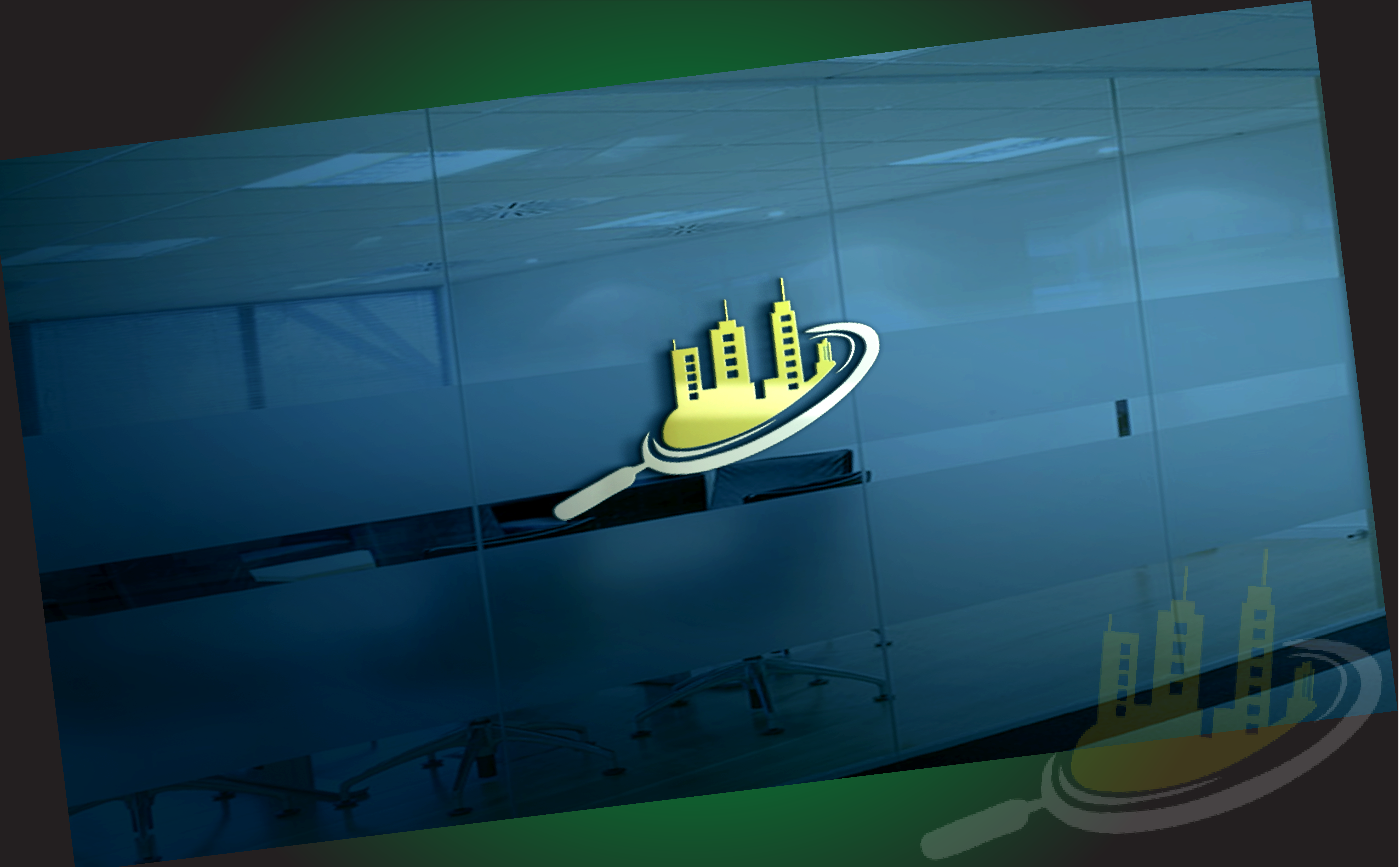 I will design awesome minimal banner, creative flat logo for business