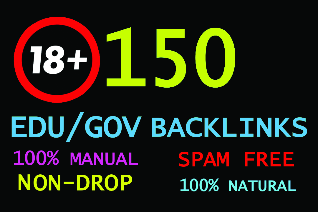 I will do high quality edu gov backlinks dofollow and...