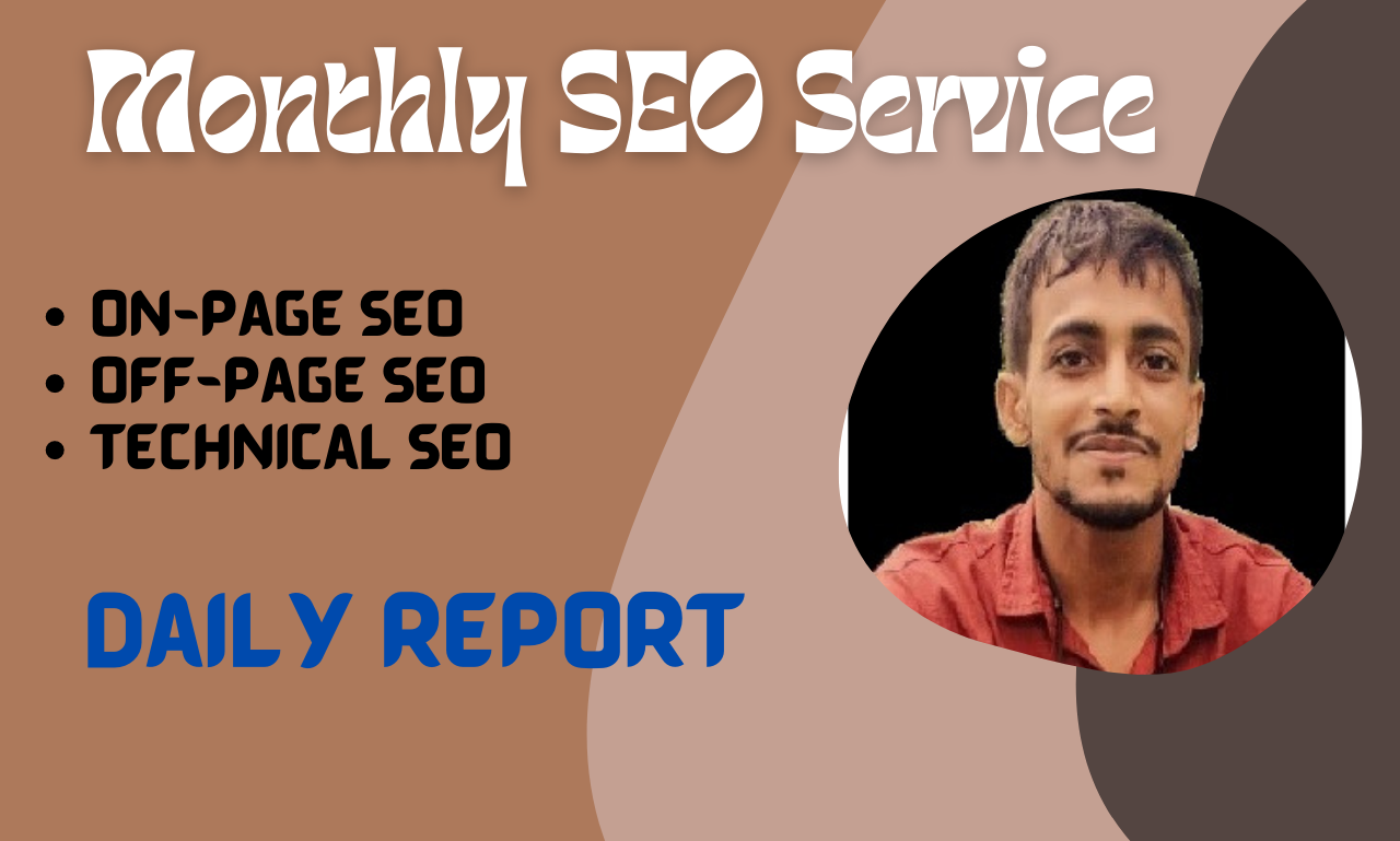 do perfect monthly SEO service for your website