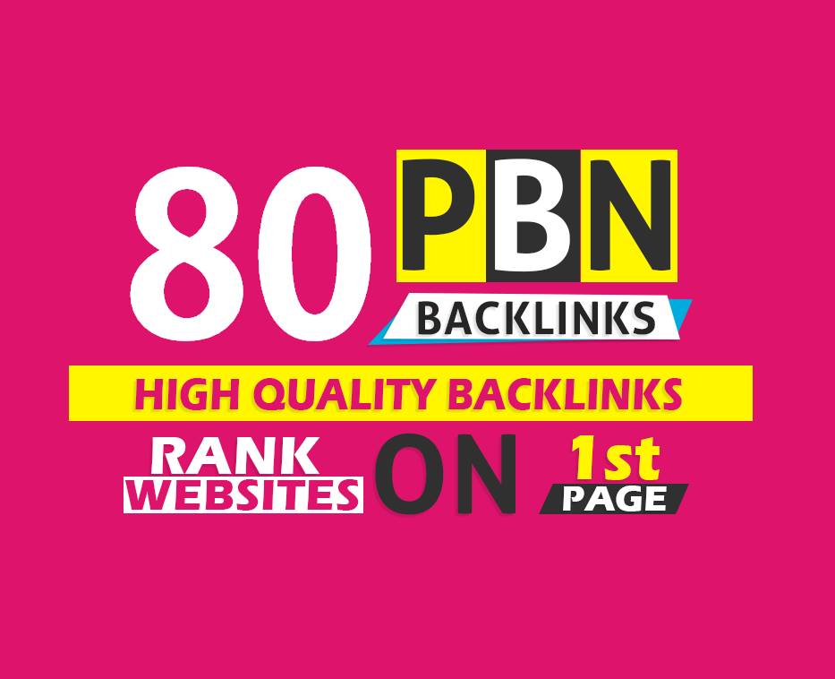 I will provide DR 60 to 80 high quality dofollow backlinks for seo