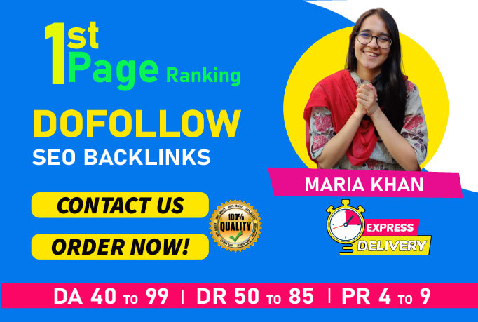 build 750 high authority SEO dofollow backlinks