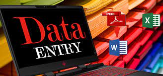 I will data entry typing work in ms excel ms word etc
