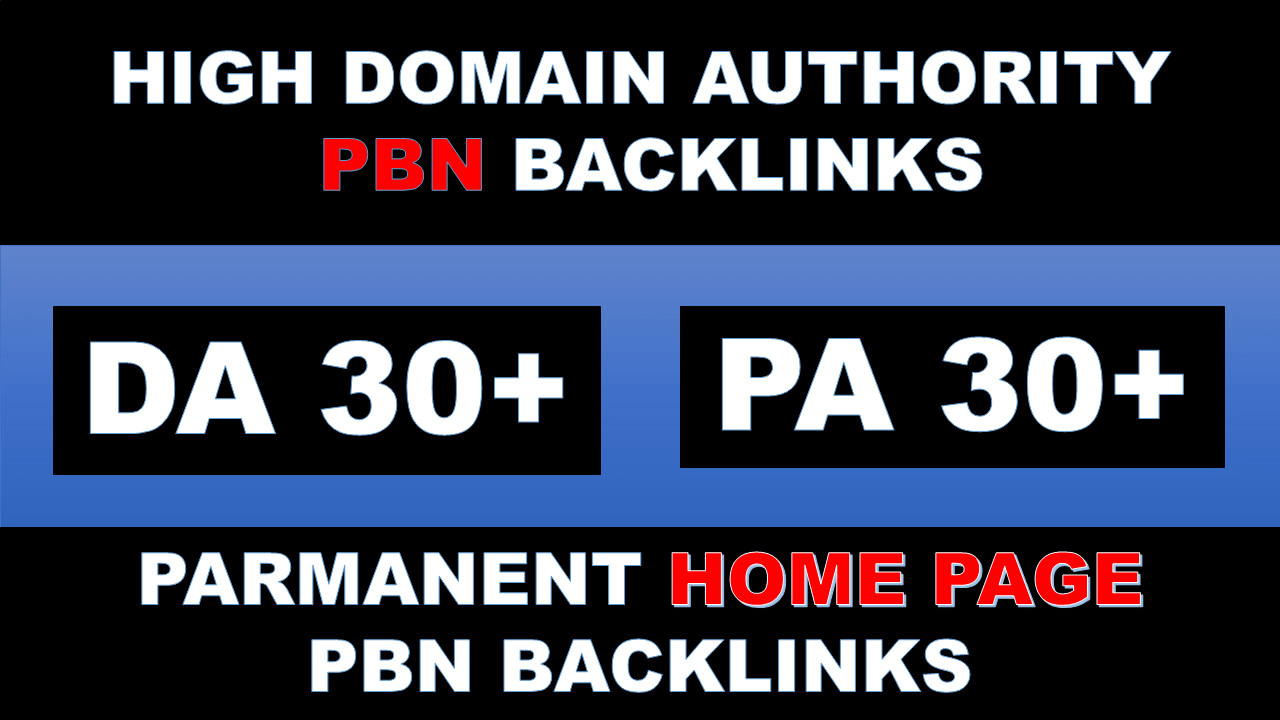 provide 1000 PBN high da backlinks for your website