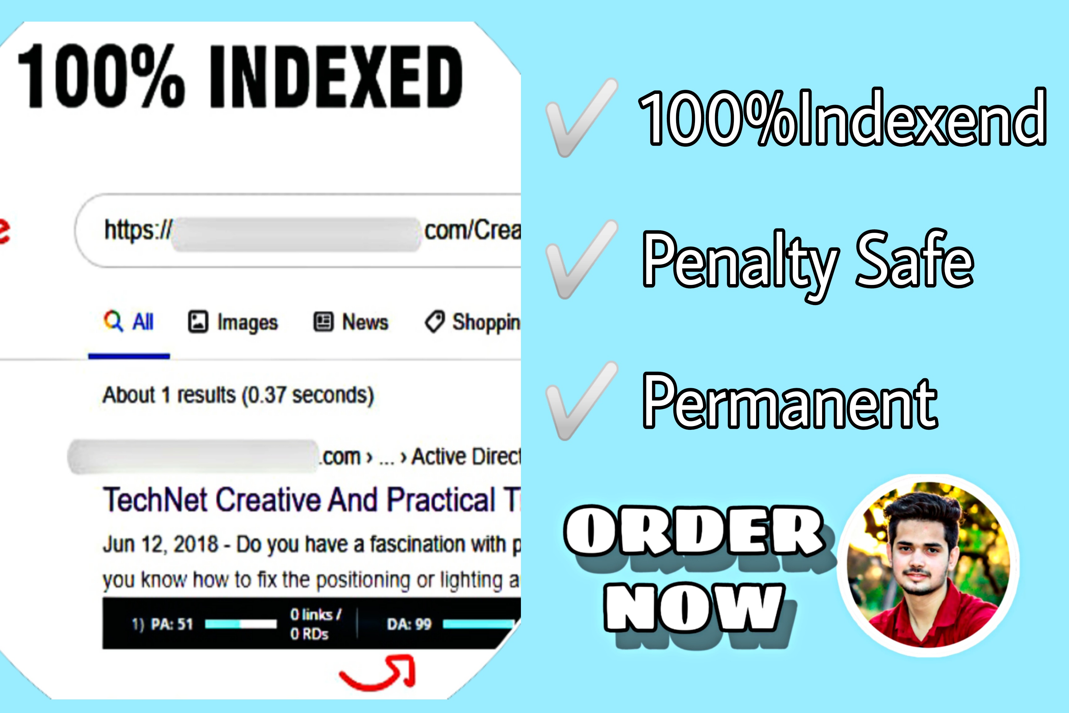 I will high da backlink for your website