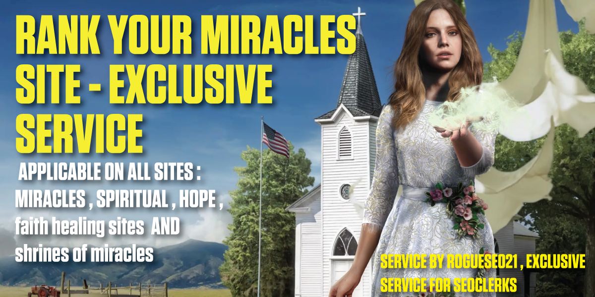 Bliss Ranking Package - Rank your Miracles Site Over Google MIX AIO SEO Diversified Backlinks