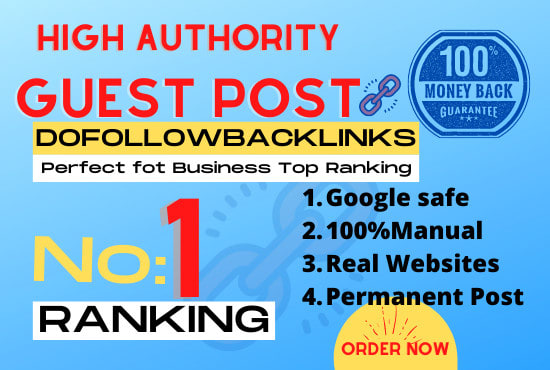 I will do guest post, high da guest post Good sites