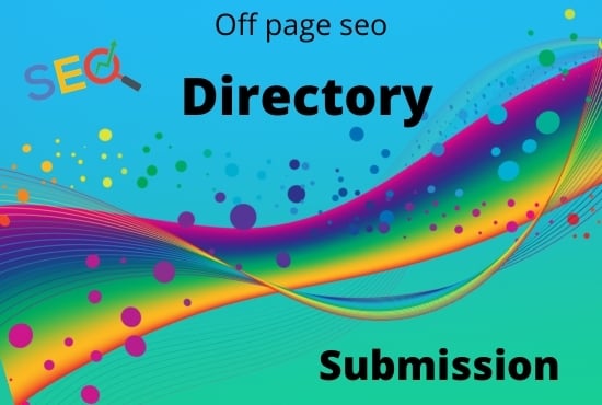 I will do business or web directory submission SEO backlinks