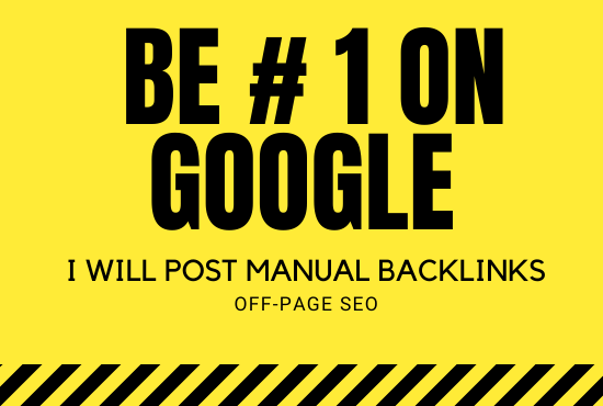 Rank your website with monthly off-page seo service, high quality backlinks