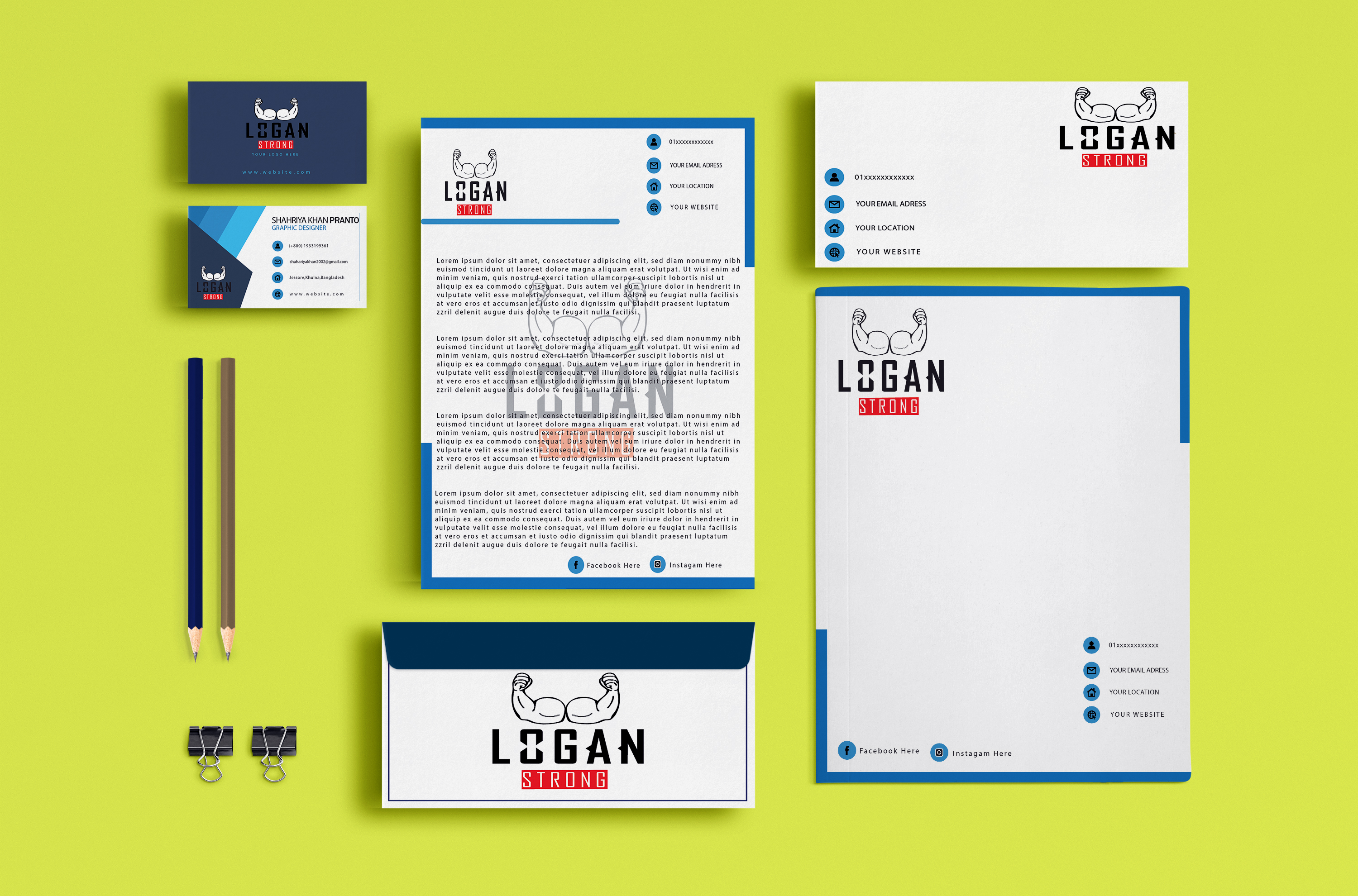 I will do business card and stationery designs