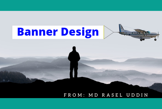 I will do stylish web banner, header, social media post and website