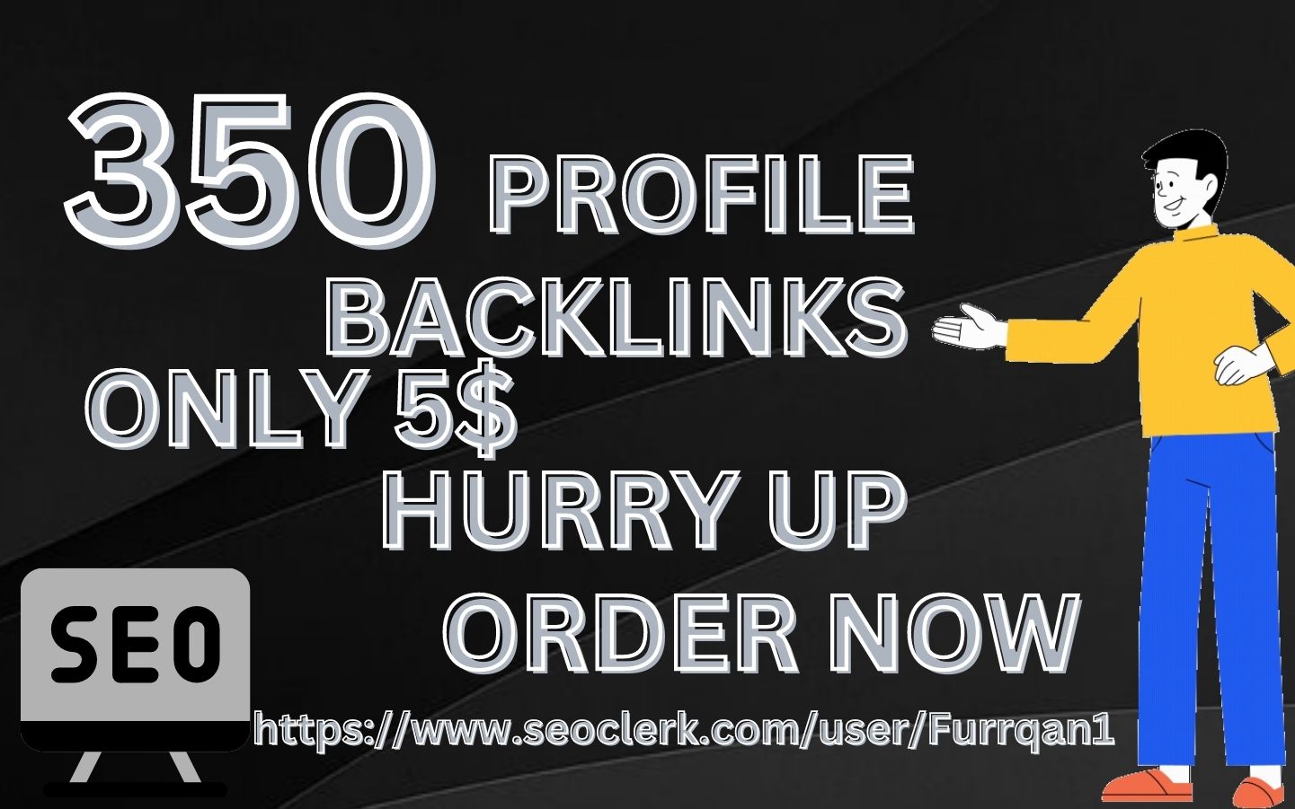 I will do 350 profile submission