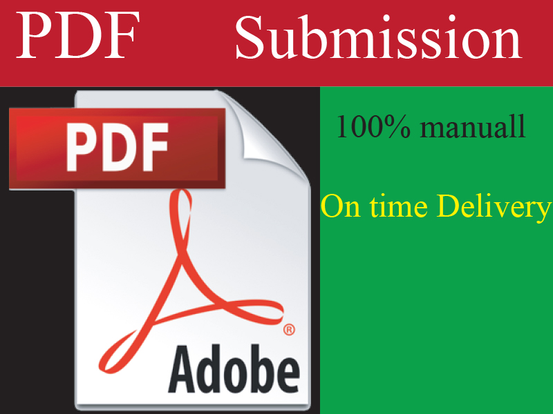 100 pdf submission with high DA, high PA pdf submission site