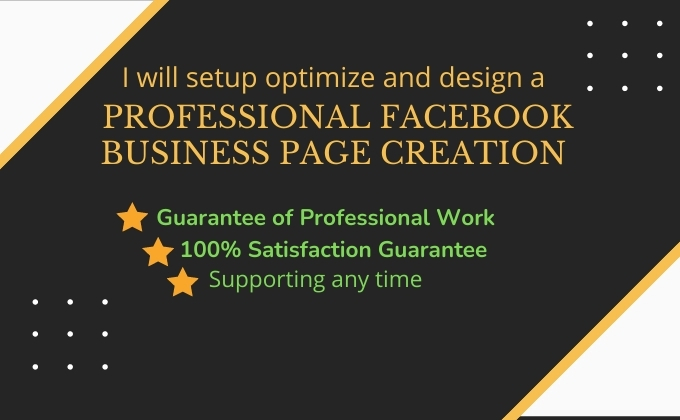 I will set up, optimize and design a professional Fa...
