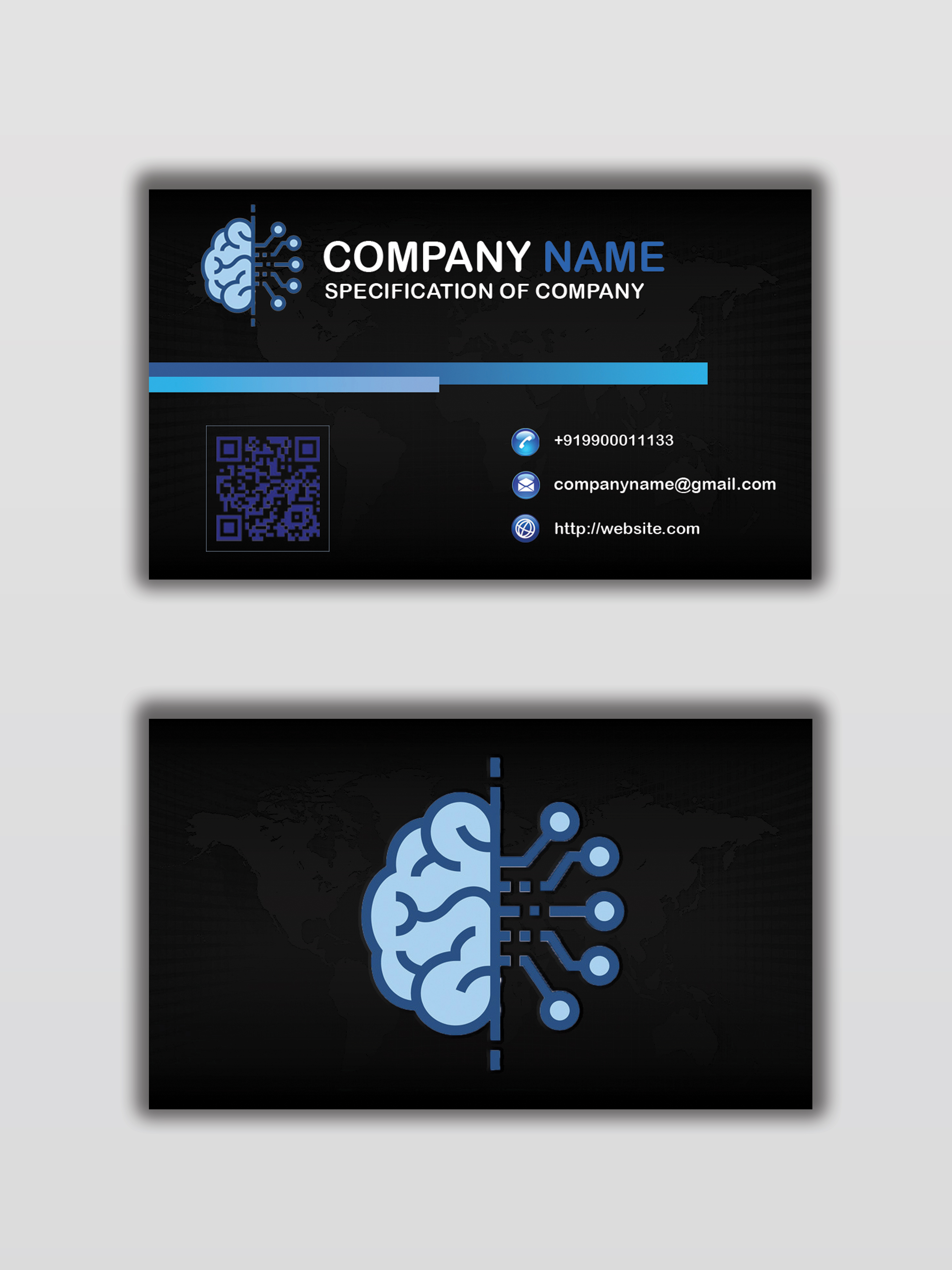 Want to have an outshine Business card 