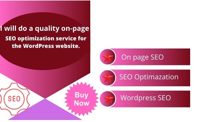 I Will on page SEO optimization service for the word ...
