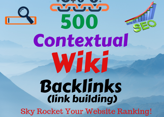  Your Site 300 Contextual Wiki Backlinks 
