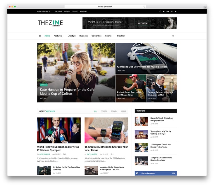 I will create magazine website by newspaper wordpress...