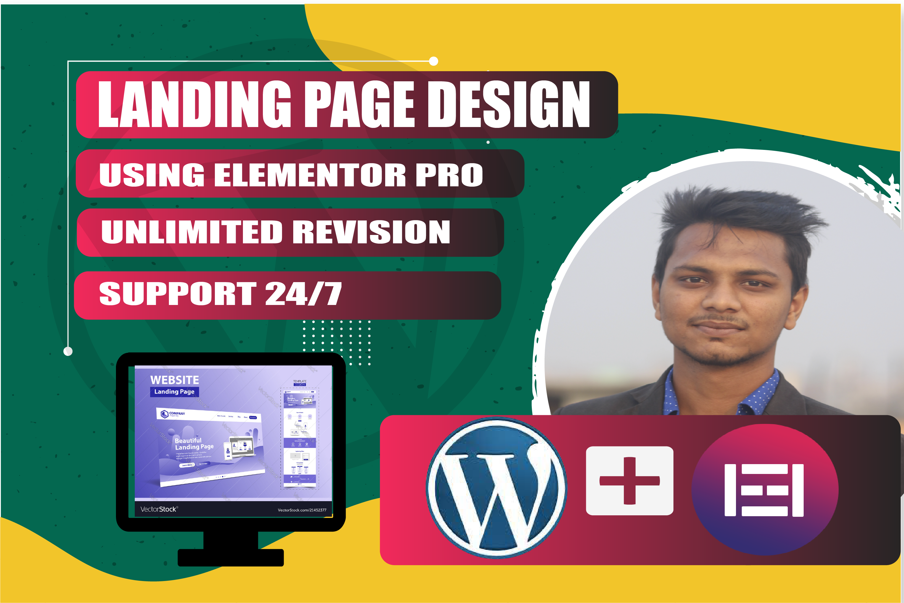 Creat a design responsive professional WordPress website